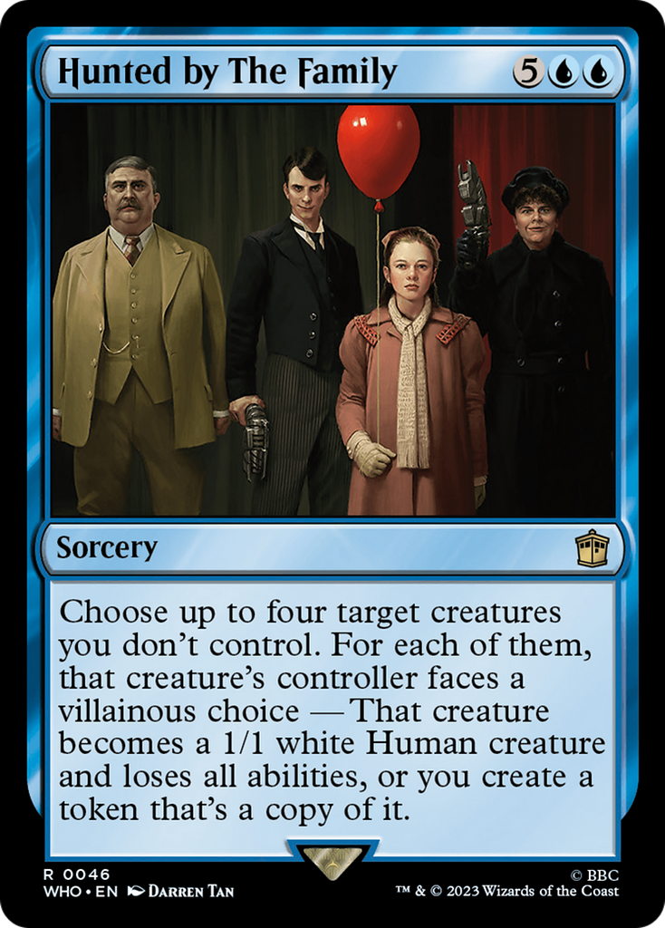 Magic: The Gathering - Hunted by The Family - Doctor Who