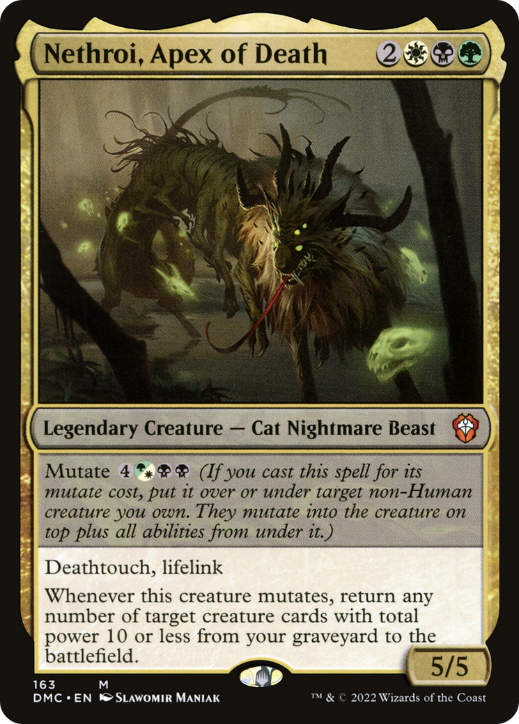 Magic: The Gathering - Nethroi, Apex of Death - Dominaria United Commander