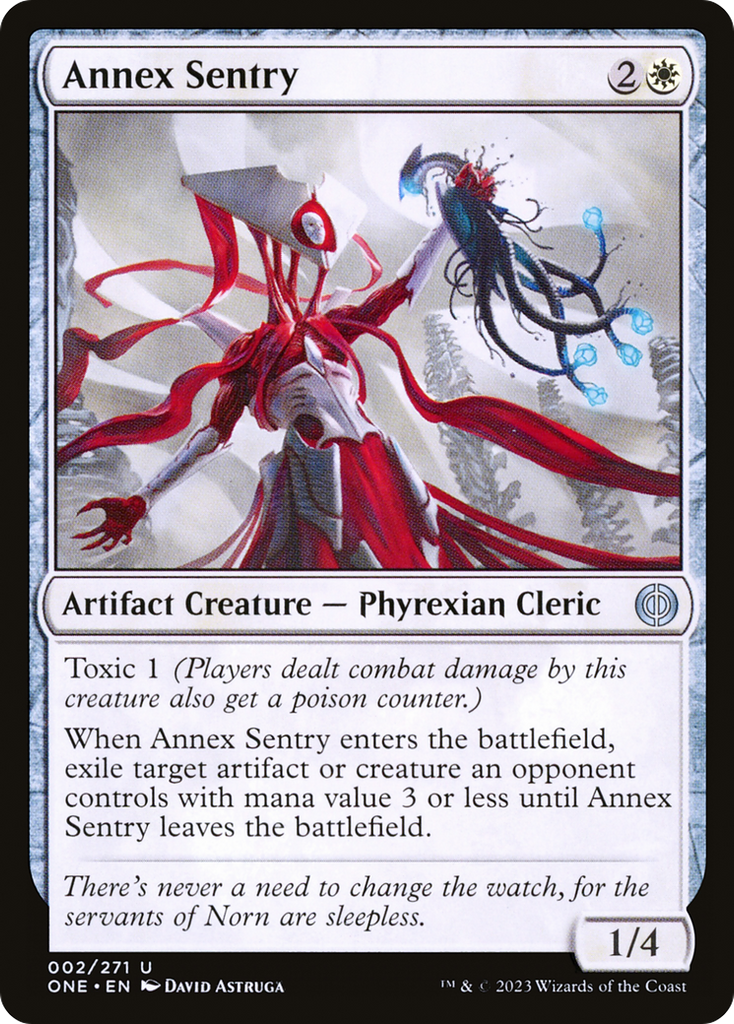 Magic: The Gathering - Annex Sentry - Phyrexia: All Will Be One
