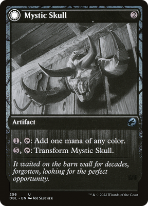 Magic: The Gathering - Mystic Skull // Mystic Monstrosity Foil - Innistrad: Double Feature
