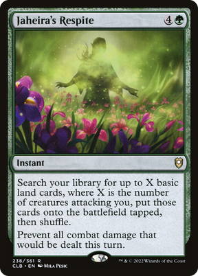 Magic: The Gathering - Jaheira's Respite - Commander Legends: Battle for Baldur's Gate