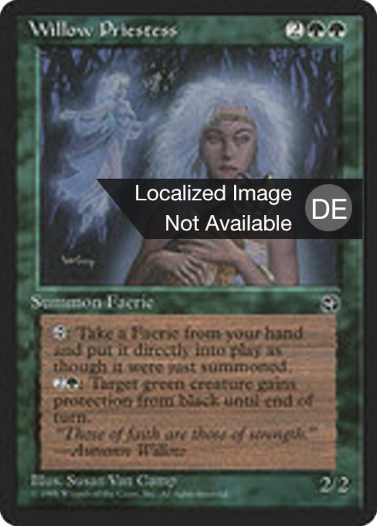 Magic: The Gathering - Weidenpriesterin - Homelands