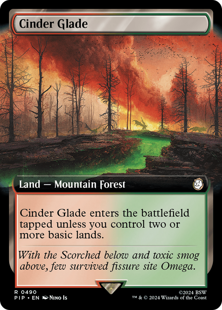 Magic: The Gathering - Cinder Glade Foil - Fallout