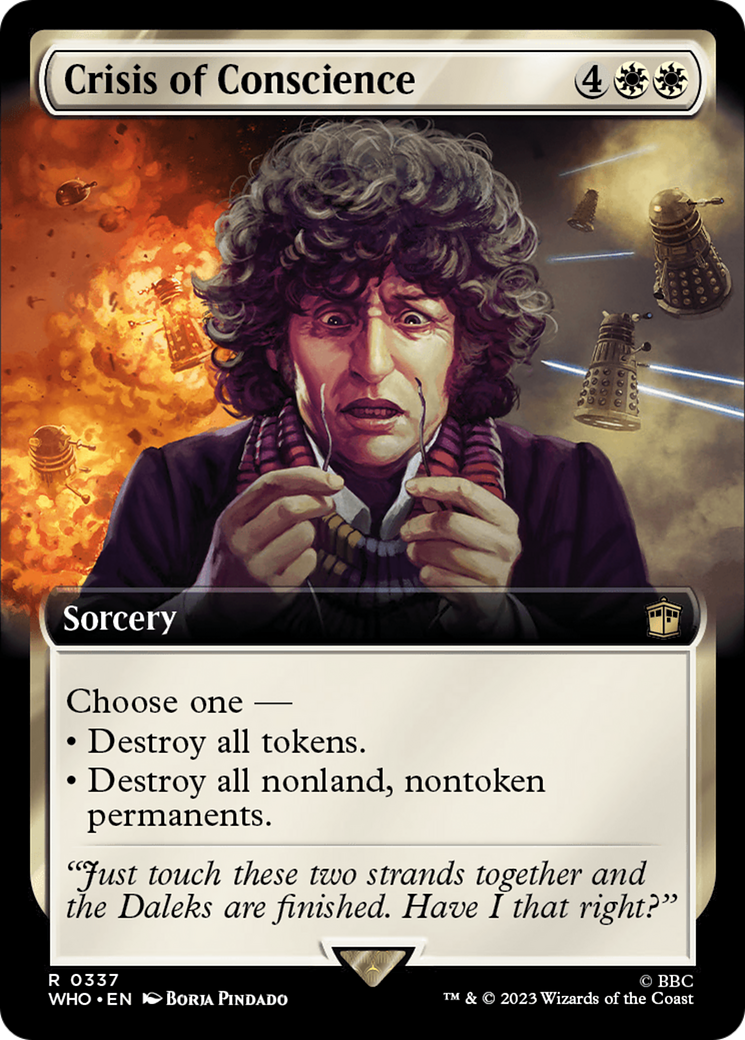 Magic: The Gathering - Crisis of Conscience Foil - Doctor Who