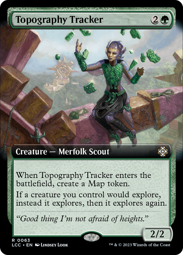 Magic: The Gathering - Topography Tracker - The Lost Caverns of Ixalan Commander