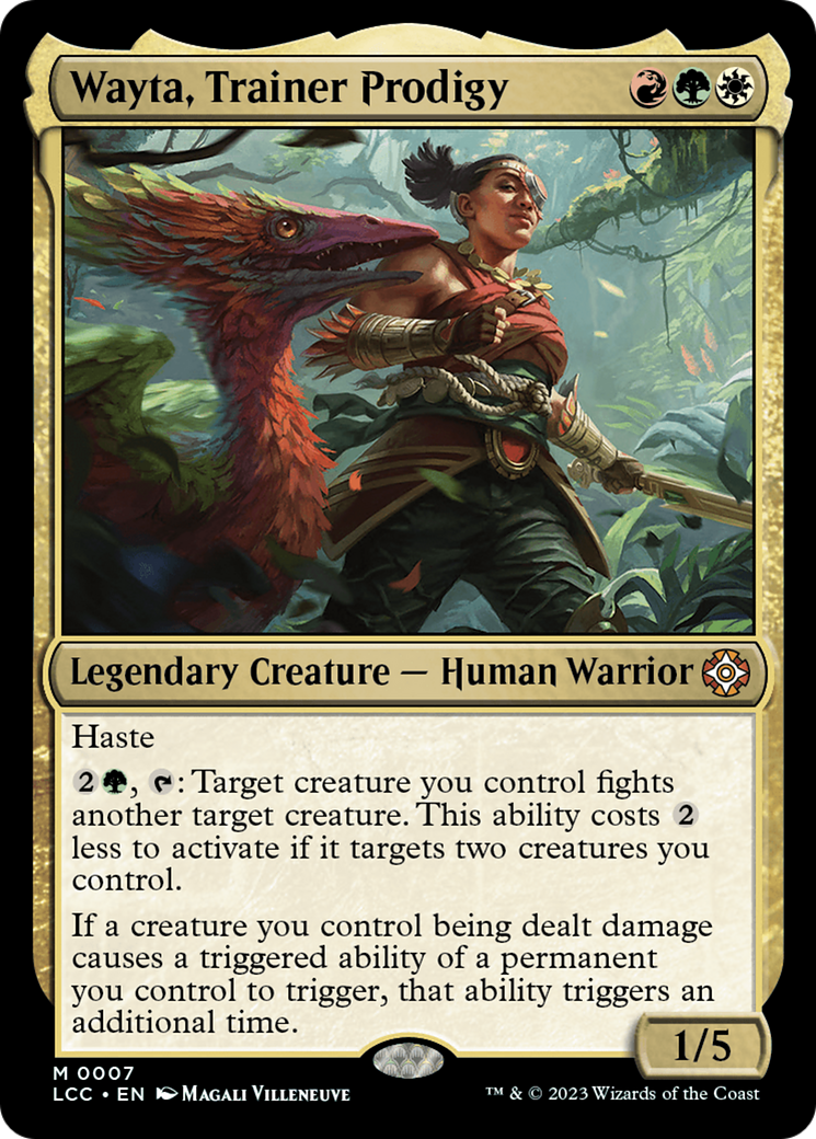 Magic: The Gathering - Wayta, Trainer Prodigy - The Lost Caverns of Ixalan Commander