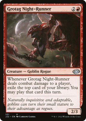 Magic: The Gathering - Grotag Night-Runner - Jumpstart 2022
