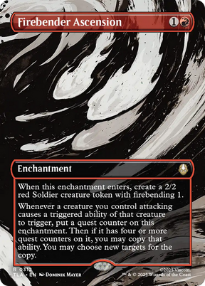 Magic: The Gathering - Firebender Ascension Foil - Avatar: The Last Airbender