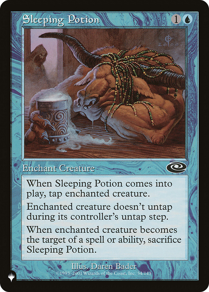 Magic: The Gathering - Sleeping Potion - The List