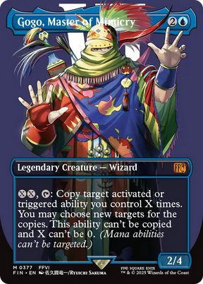 Magic: The Gathering - Gogo, Master of Mimicry Foil - Final Fantasy