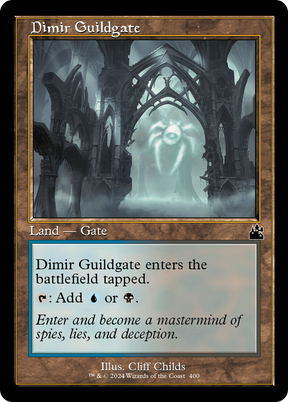 Magic: The Gathering - Dimir Guildgate - Ravnica Remastered