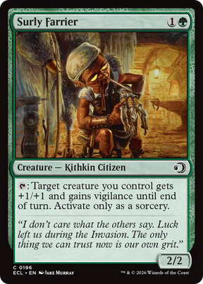 Magic: The Gathering - Surly Farrier Foil - Lorwyn Eclipsed
