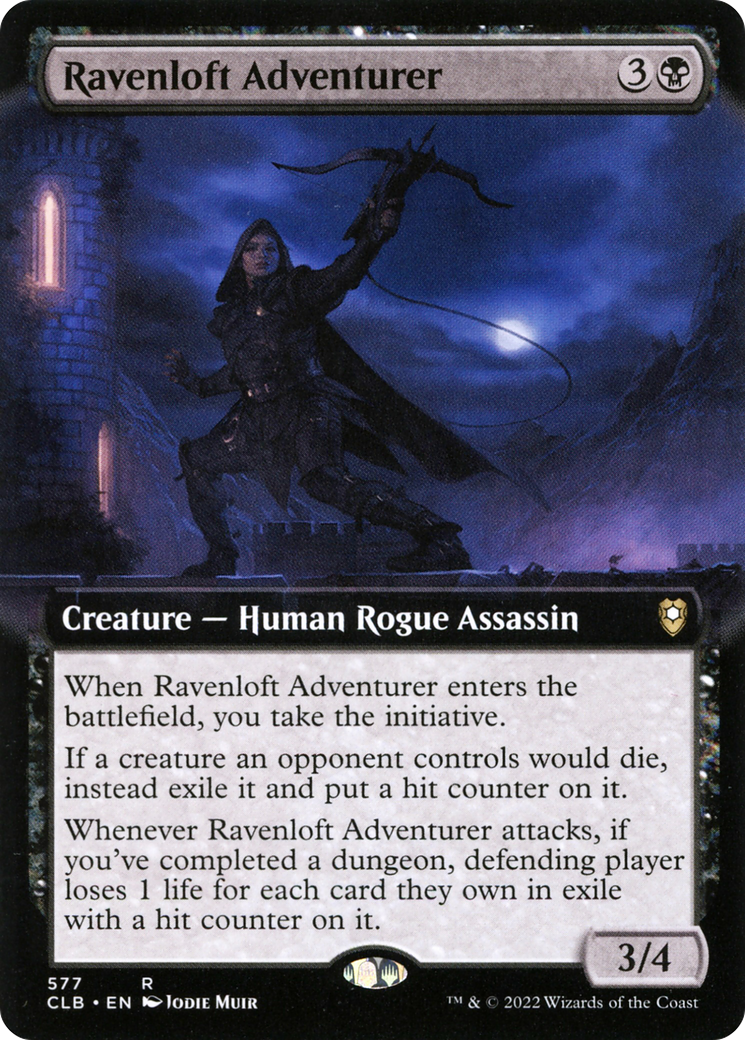 Magic: The Gathering - Ravenloft Adventurer Foil - Commander Legends: Battle for Baldur's Gate