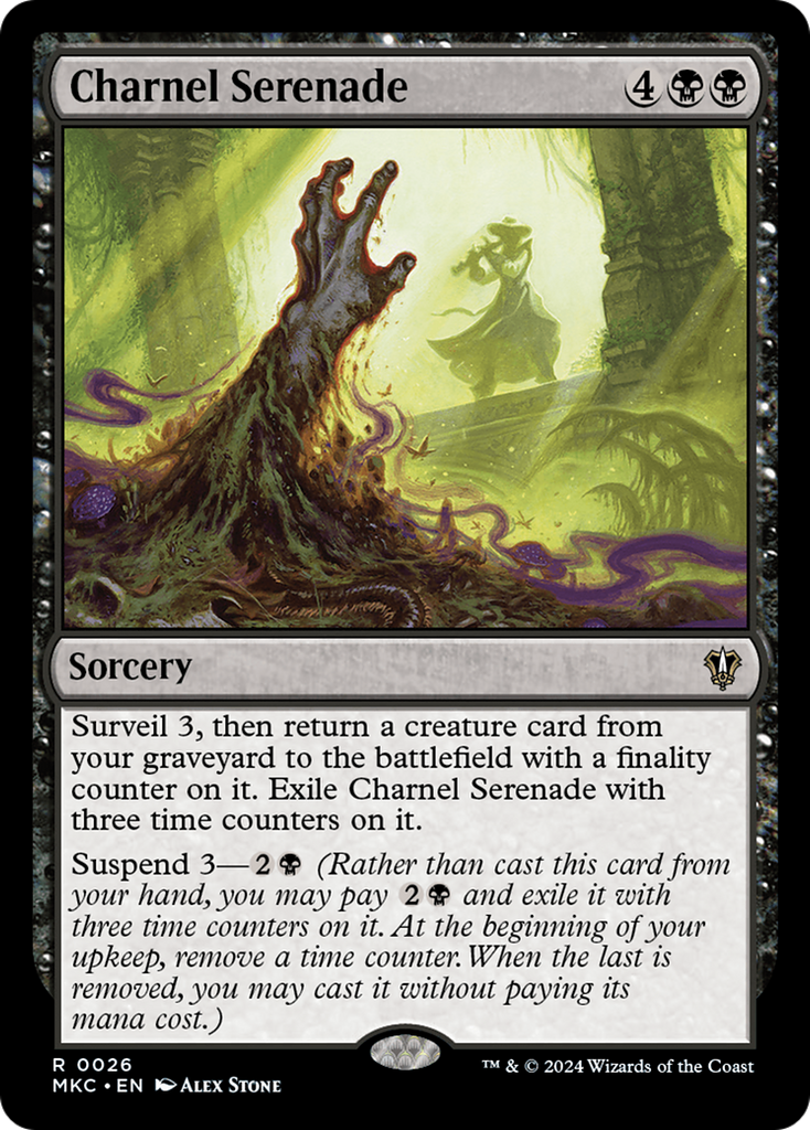 Magic: The Gathering - Charnel Serenade - Murders at Karlov Manor Commander