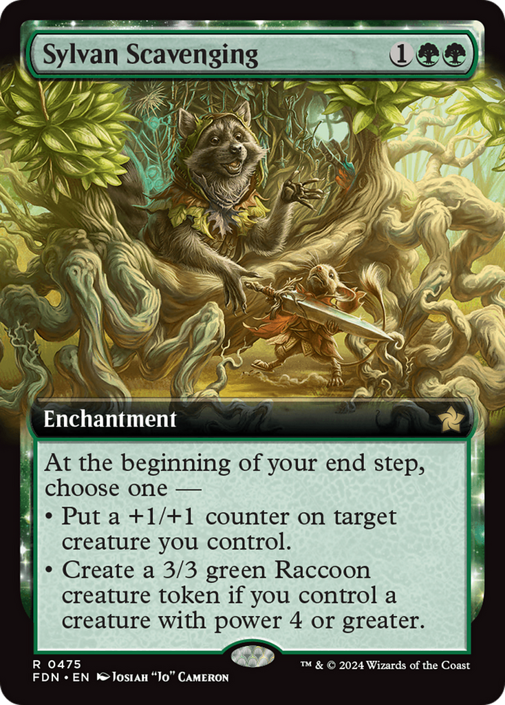 Magic: The Gathering - Sylvan Scavenging - Foundations