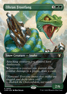 Magic: The Gathering - Ohran Frostfang - Commander Masters