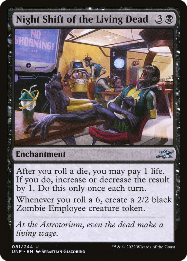 Magic: The Gathering - Night Shift of the Living Dead - Unfinity