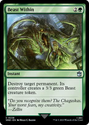 Magic: The Gathering - Beast Within Foil - Doctor Who