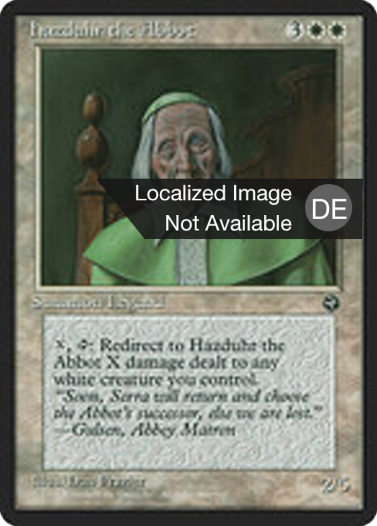 Magic: The Gathering - Hazduhr, der Abt - Homelands