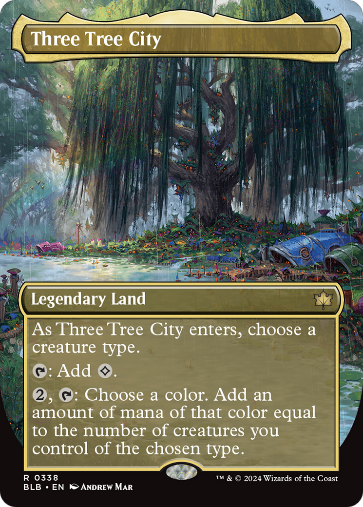 Magic: The Gathering - Three Tree City Foil - Bloomburrow