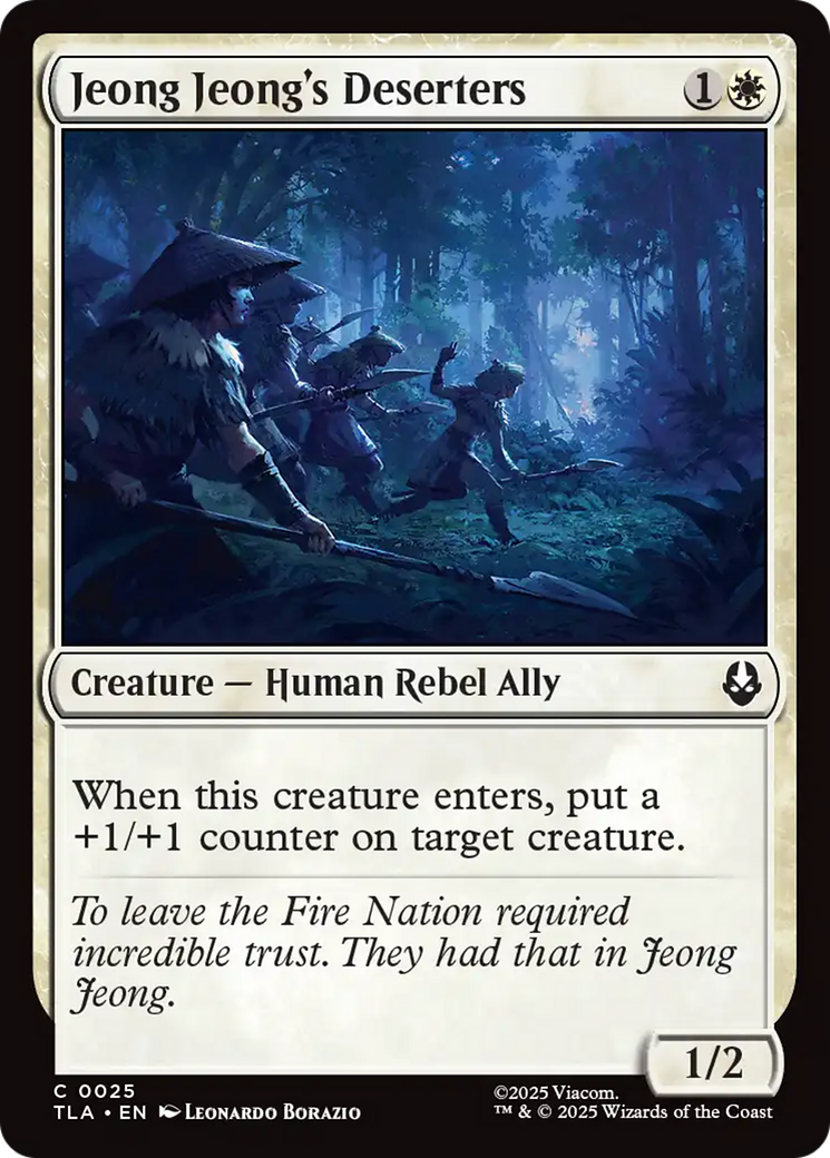 Magic: The Gathering - Jeong Jeong's Deserters Foil - Avatar: The Last Airbender