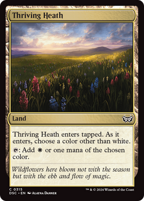 Magic: The Gathering - Thriving Heath - Duskmourn: House of Horror Commander