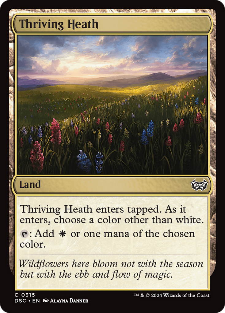 Magic: The Gathering - Thriving Heath - Duskmourn: House of Horror Commander