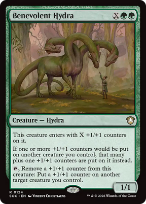 Magic: The Gathering - Benevolent Hydra - Secrets of Strixhaven Commander