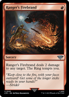 Magic: The Gathering - Ranger's Firebrand - The Lord of the Rings: Tales of Middle-earth