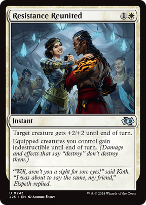 Magic: The Gathering - Resistance Reunited - Foundations Jumpstart