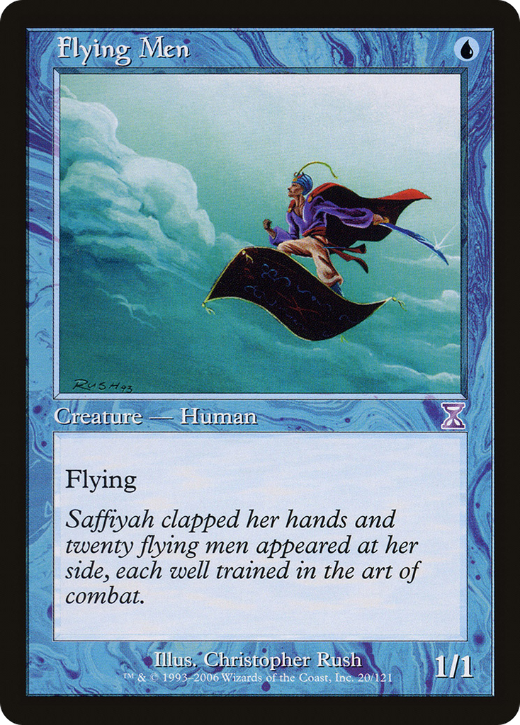 Magic: The Gathering - Flying Men - Time Spiral Timeshifted