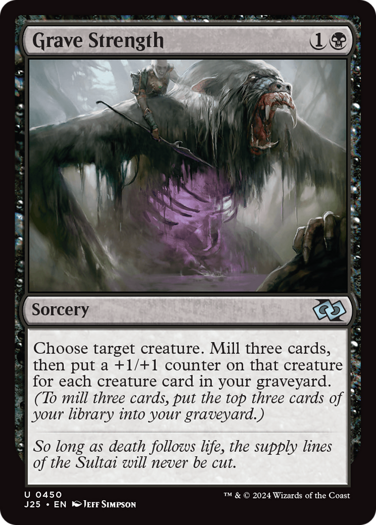 Magic: The Gathering - Grave Strength - Foundations Jumpstart