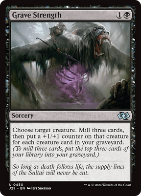 Magic: The Gathering - Grave Strength - Foundations Jumpstart