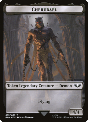 Magic: The Gathering - Cherubael Token - Warhammer 40000 Tokens