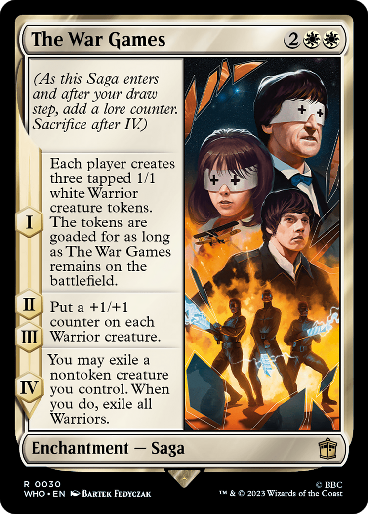 Magic: The Gathering - The War Games - Doctor Who