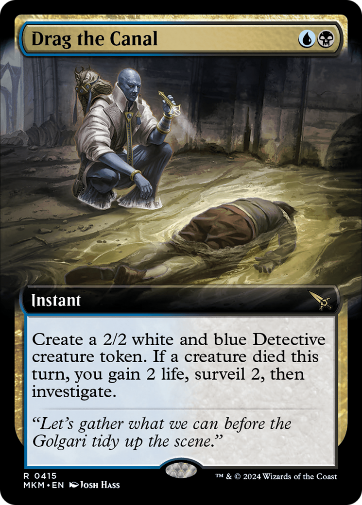 Magic: The Gathering - Drag the Canal - Murders at Karlov Manor