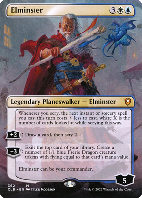 Magic: The Gathering - Elminster - Commander Legends: Battle for Baldur's Gate