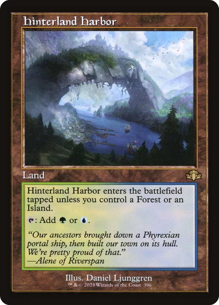 Magic: The Gathering - Hinterland Harbor Foil - Dominaria Remastered