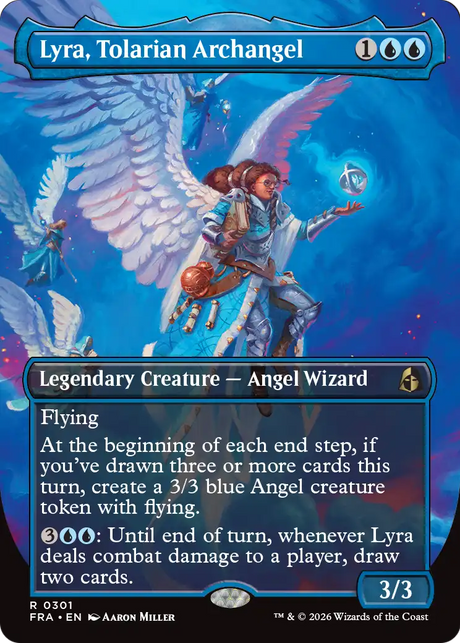 Magic: The Gathering - Lyra, Tolarian Archangel Foil - Reality Fracture