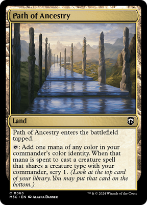 Magic: The Gathering - Path of Ancestry - Modern Horizons 3 Commander