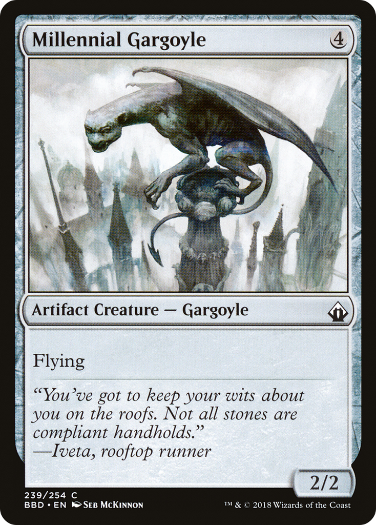 Magic: The Gathering - Millennial Gargoyle Foil - Battlebond