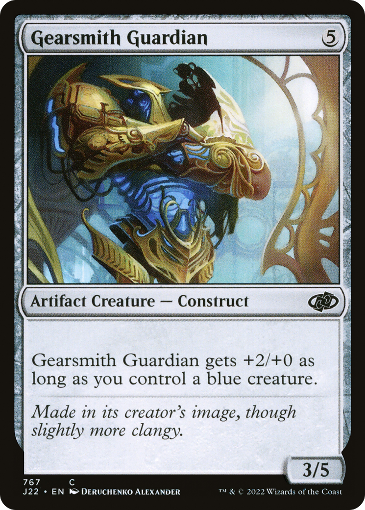 Magic: The Gathering - Gearsmith Guardian - Jumpstart 2022