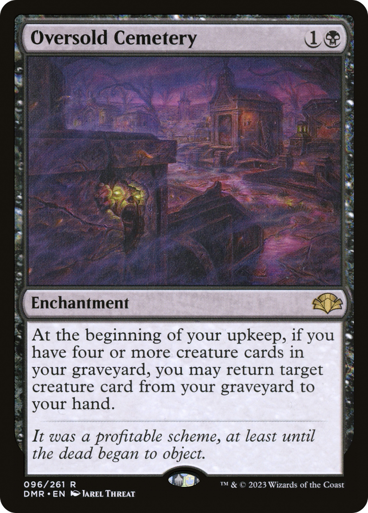 Magic: The Gathering - Oversold Cemetery - Dominaria Remastered