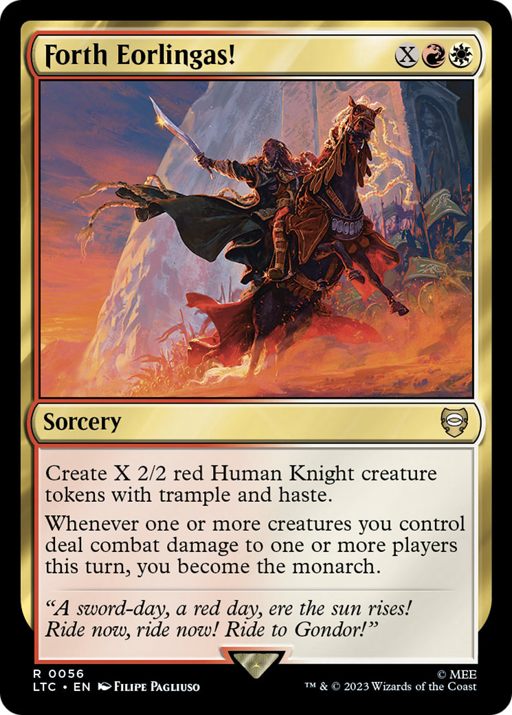 Magic: The Gathering - Forth Eorlingas! - Tales of Middle-earth Commander