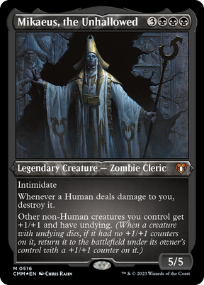 Magic: The Gathering - Mikaeus, the Unhallowed Foil - Commander Masters