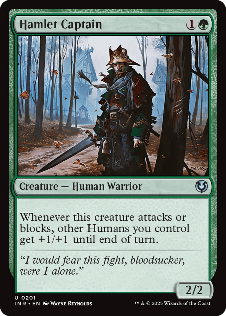 Magic: The Gathering - Hamlet Captain Foil - Innistrad Remastered