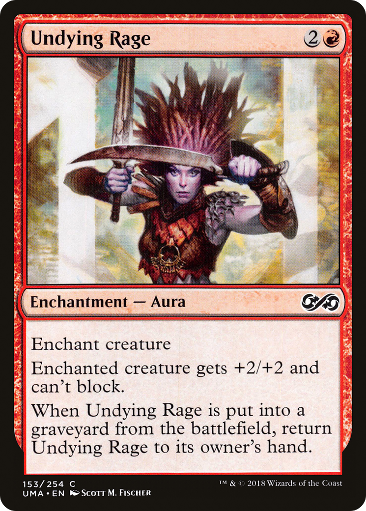 Magic: The Gathering - Undying Rage Foil - Ultimate Masters