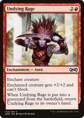 Magic: The Gathering - Undying Rage Foil - Ultimate Masters