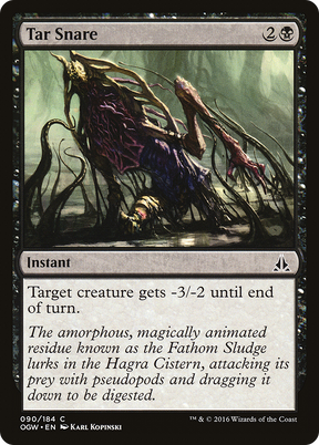 Magic: The Gathering - Tar Snare Foil - Oath of the Gatewatch