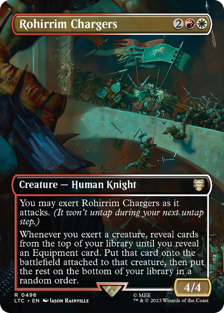 Magic: The Gathering - Rohirrim Chargers Foil - Tales of Middle-earth Commander